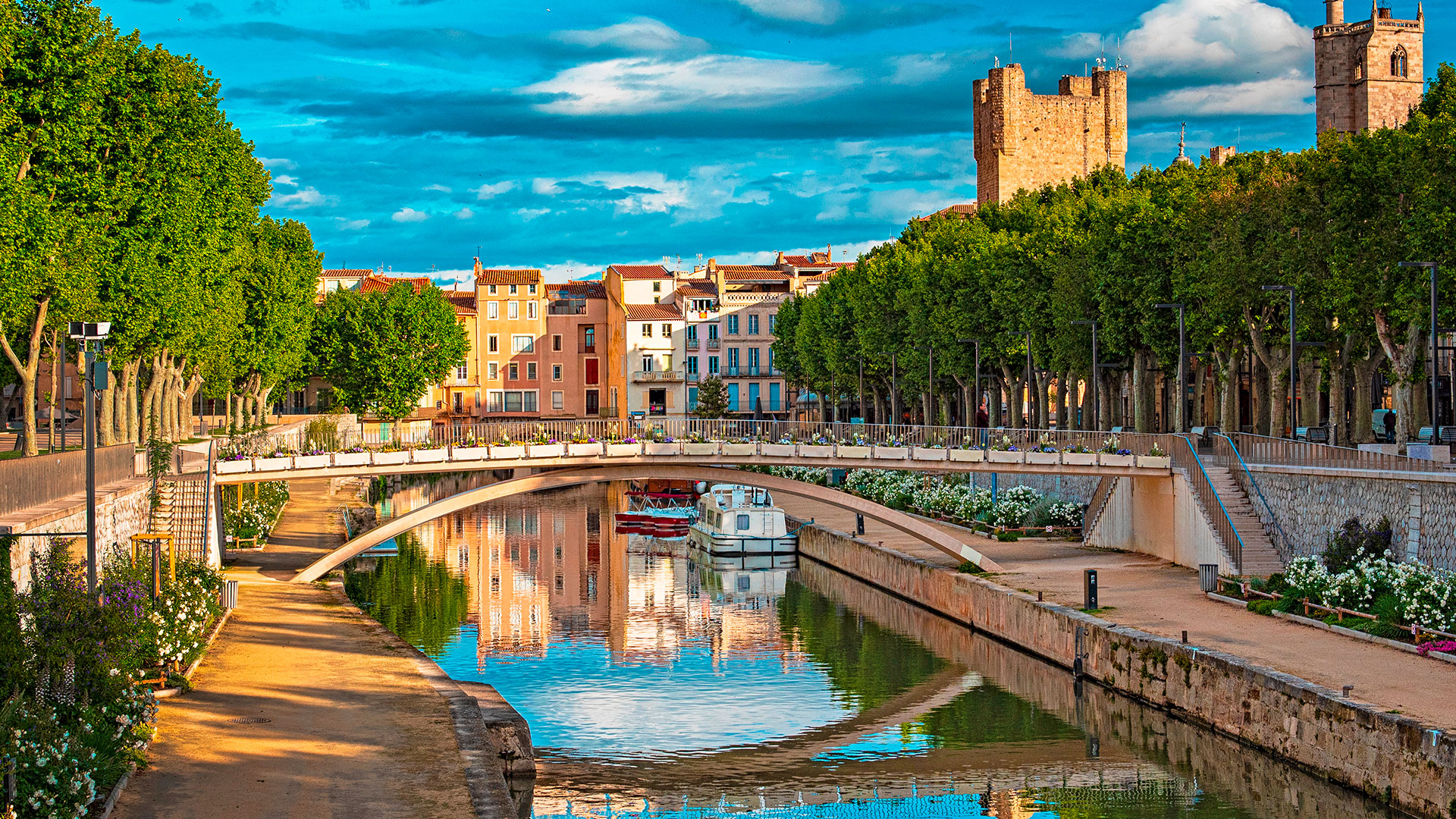 Canal de la Robine à Narbonne
